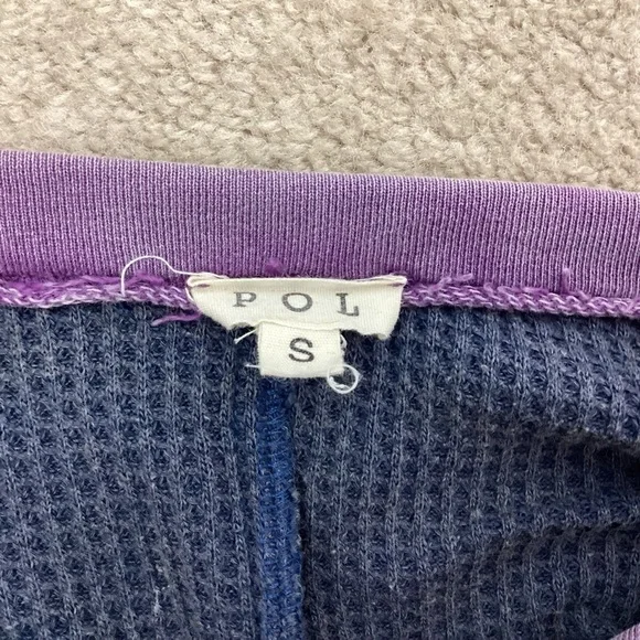 POL The Teigen Thermal Glam Patch Top Size Small - Picture 8 of 10